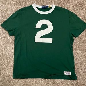 Men’s Polo Ralph Lauren green t shirt, size medium, classic fit